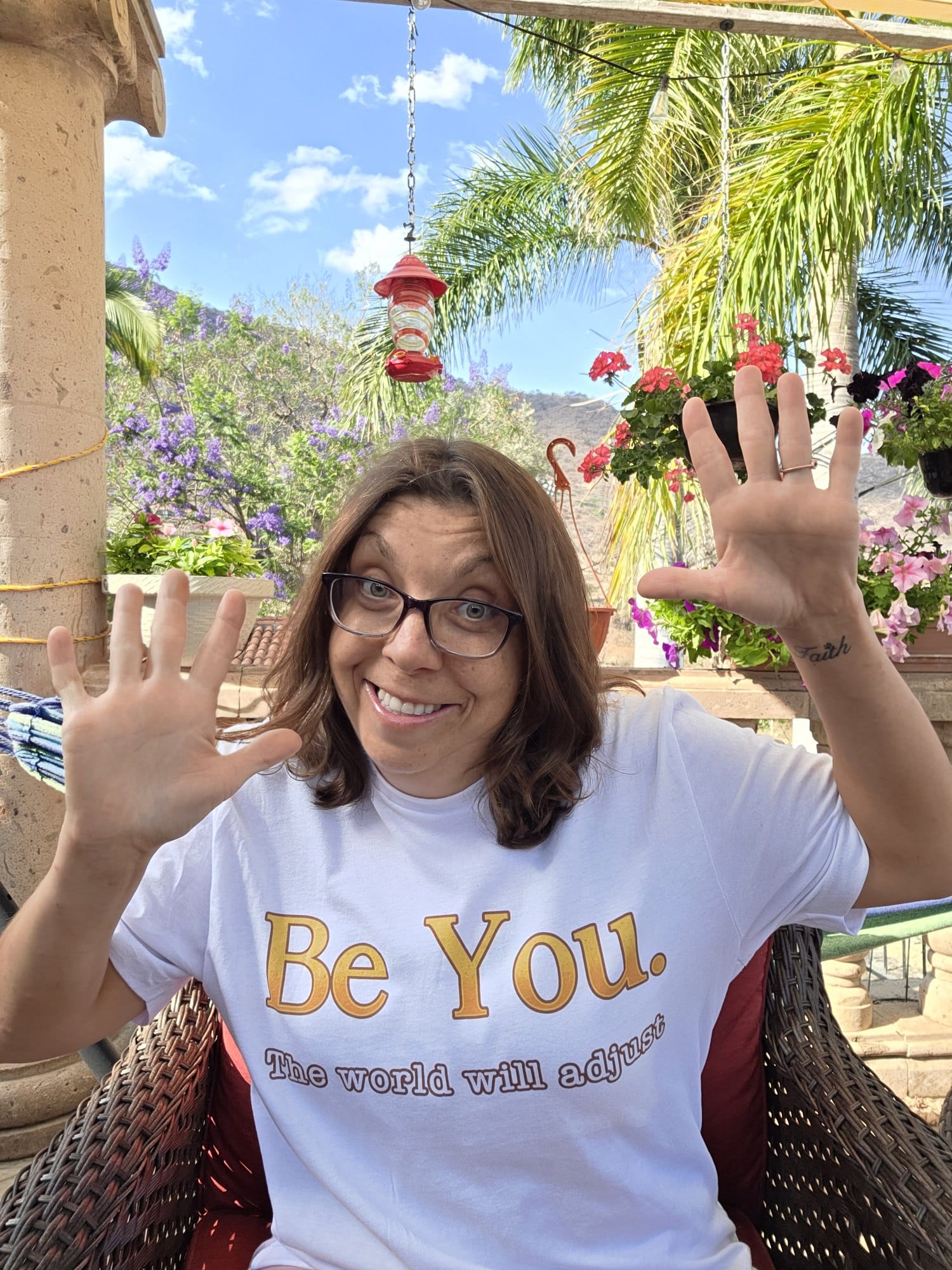 Be You The World Will Adjust t-shirt - Zenfull Heart self love and healing affirmation apparel