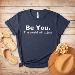 beyou-white-Heather Midnight Navy